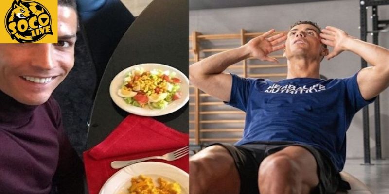 Ronaldo luôn duy trì thói quen ăn uống khoa học để đảm bảo thể trạng tối ưu