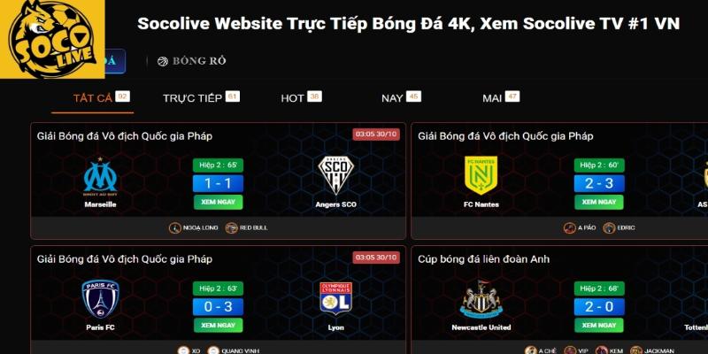 Trực Tiếp Bóng Đá Premier League - Hòa Nhịp Cảm Xúc Socolive 2 Thiết kế đơn giản, dễ sử dụng và dễ tiếp cận cho mọi người
