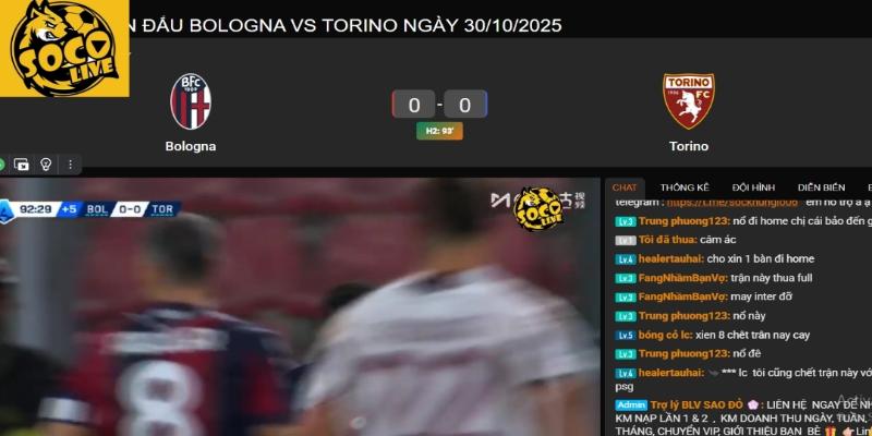 Giao diện Socolive dễ sử dụng, thân thiện với người dùng và hỗ trợ mọi thiết bị